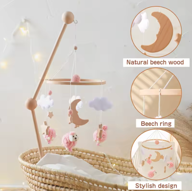 Safari Baby Crib Mobile