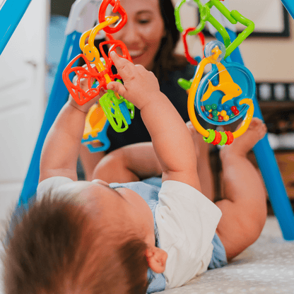 Hospital-Grade Infant Play Gym with Sensory Toys - Safe, Portable, Easy to Clean Activity Gym for Ages 1–15 Months 2